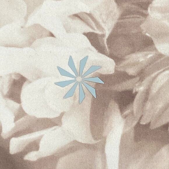 Athleta Legging Womens Extra Small Pink Elation Printed Floral Roses Activewear - Picture 10 of 16